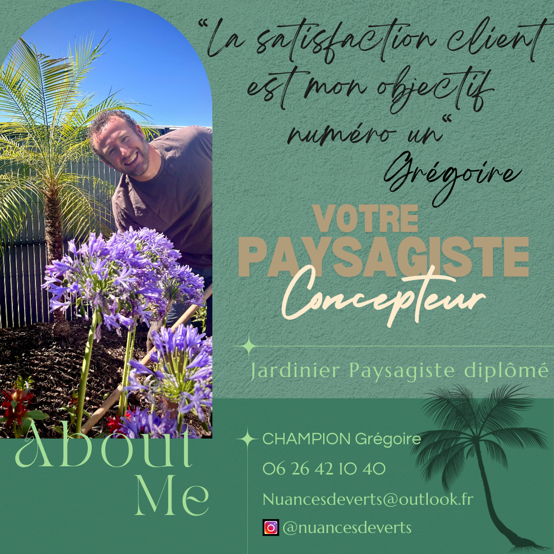 Carte de visite Nuances de Verts